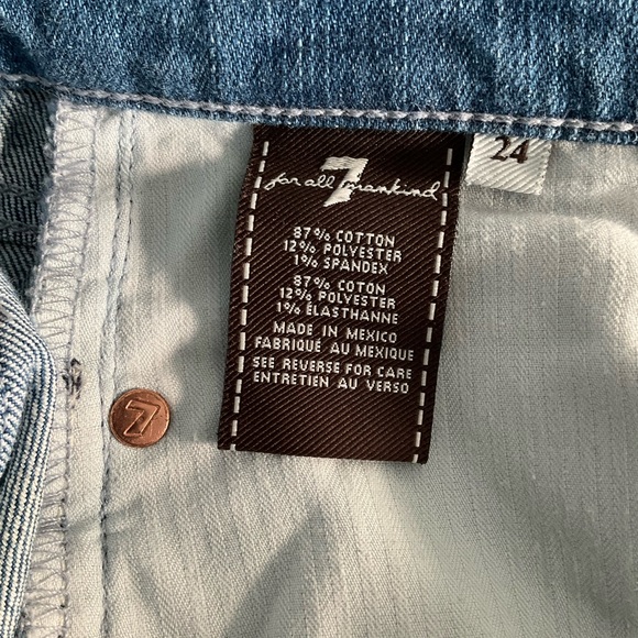 7 For All Mankind Women’s Bootcut Jeans Size 24 - Picture 4 of 6